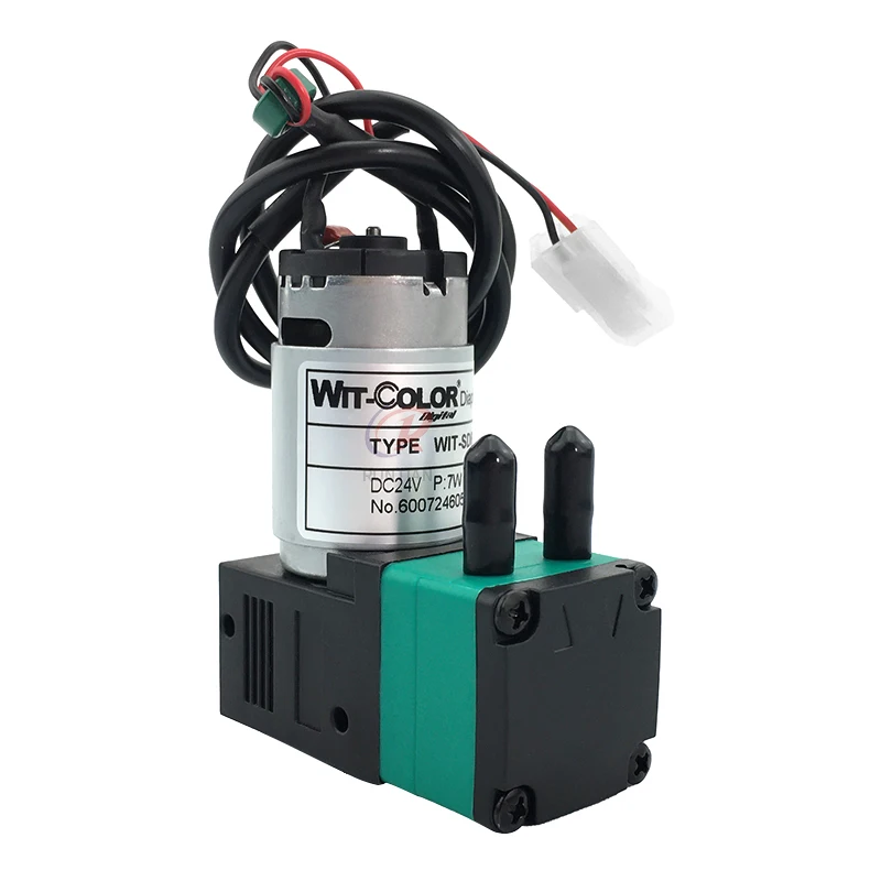 위트컬러 잉크젯 프린터용 오리지널 잉크 펌프, WIT-SD600 마이크로 다이어프램 펌프, 24V, 7W