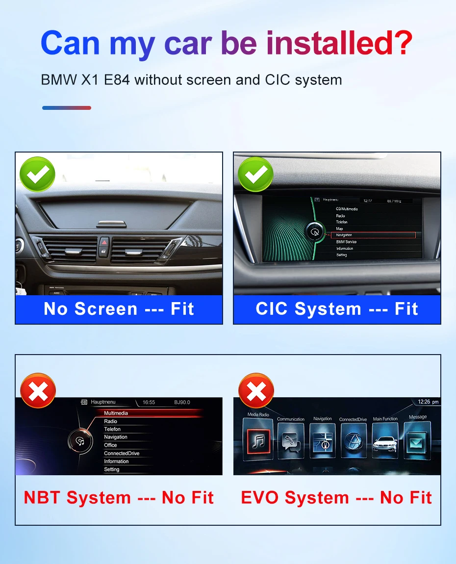 11inch New Product Facroy Price Digital LCD Car Dashboard For BMW X1 E84 2013 20