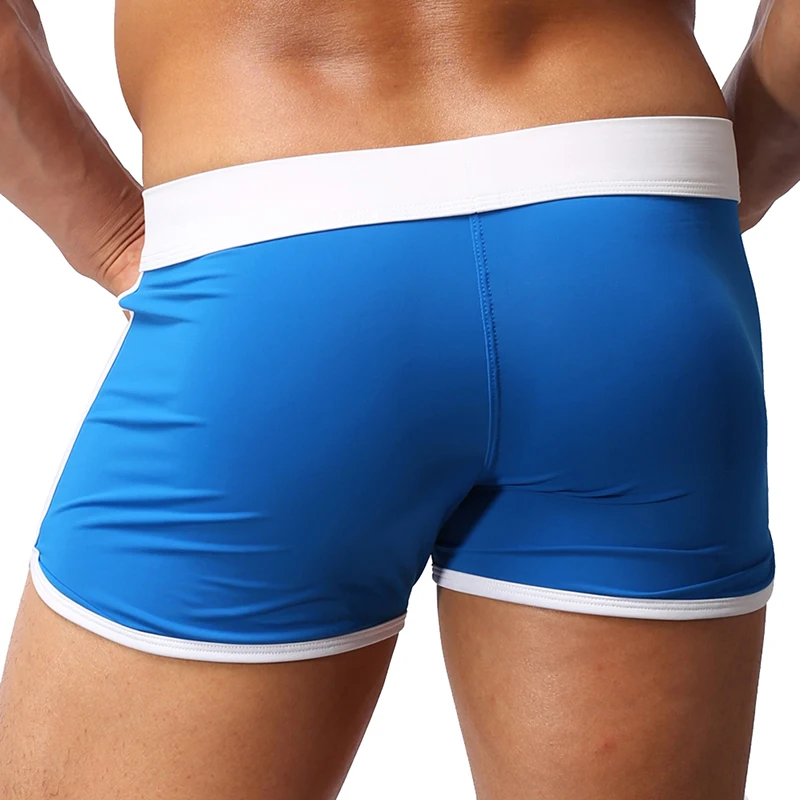 New Quick Dry Mens Swim Shorts Mens Board Shorts Surf Swimwear Beachwear Shorts 5