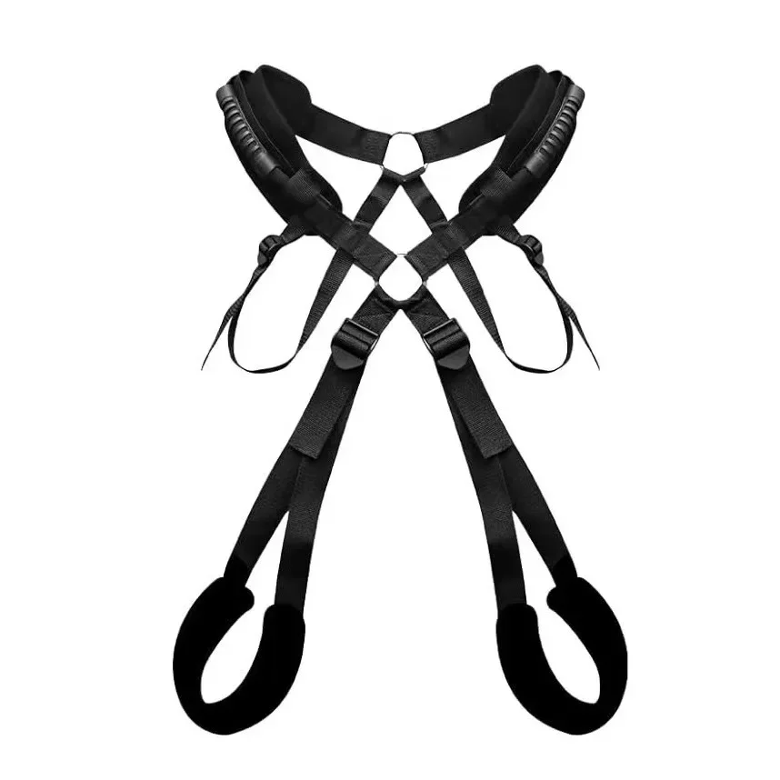BDSM Bondage Love Slings for Couples Sex Swing Set with Adjustable Strap Adult Sex Toy Soft Plush Padding Mat Restraints Toy