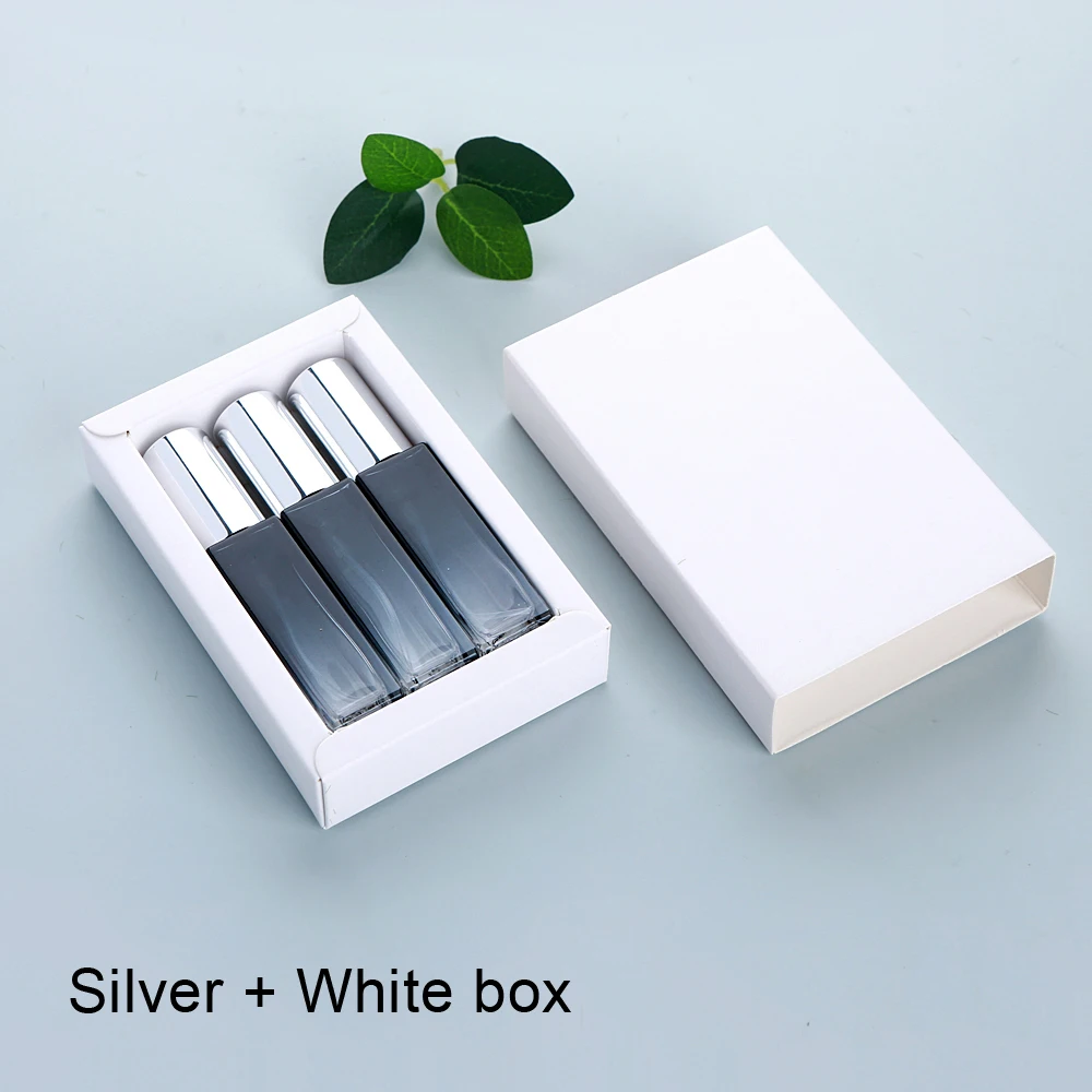 silver white box