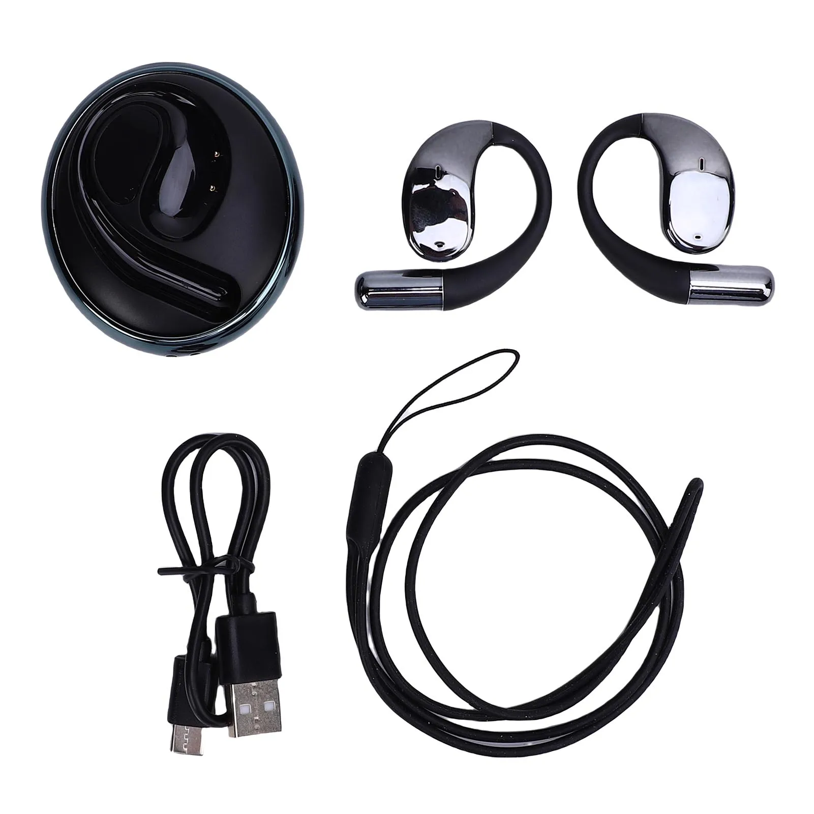 YYK-Q93 AI Translation Earbuds Real Time Wireless 5.4 144 Language Translator Headphone for Travel Business Wireless Earbuds