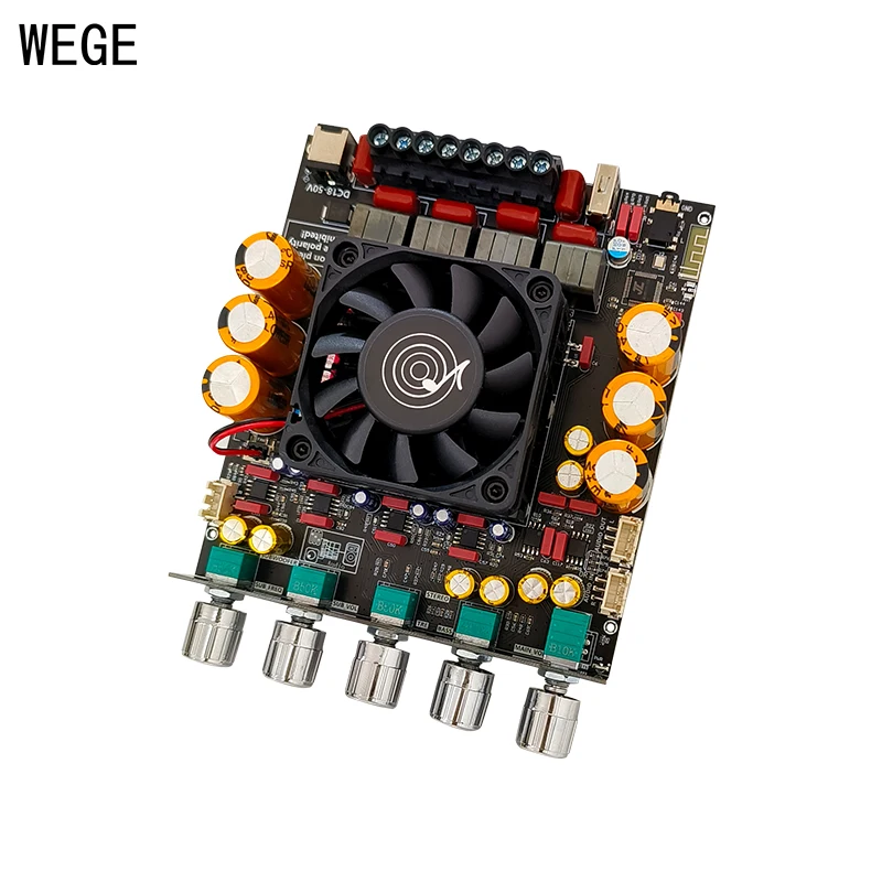 WEGE ZK-AS21P 300Wx2+600W 2.1 Channel BT Digital Power Amplifier