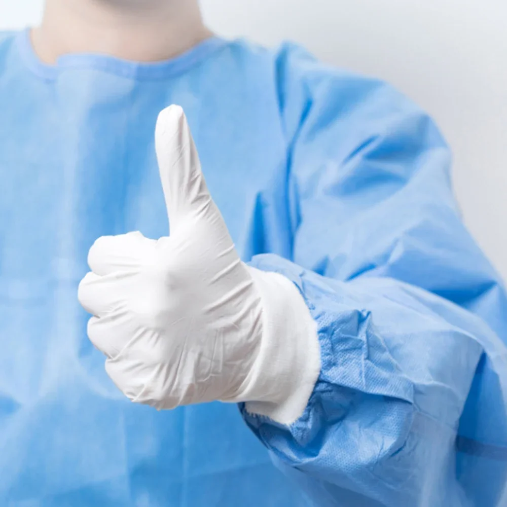 Disposable PVC Latex Nitrile Rubber Gloves Kitchen Dishwashing Home Work Waterproof Left And Right Hand Universal Gloves