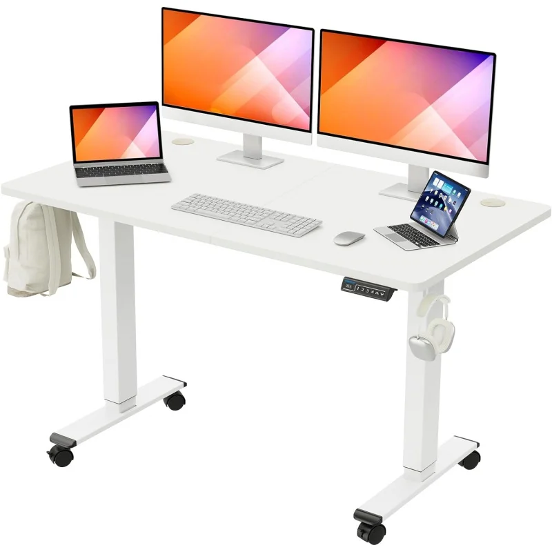 

MOUNTUP Inches Electric Height Adjustable Standing Desk, Sit Stand Desk with Memory Controller, Ergonomic Stand Up Desk for H