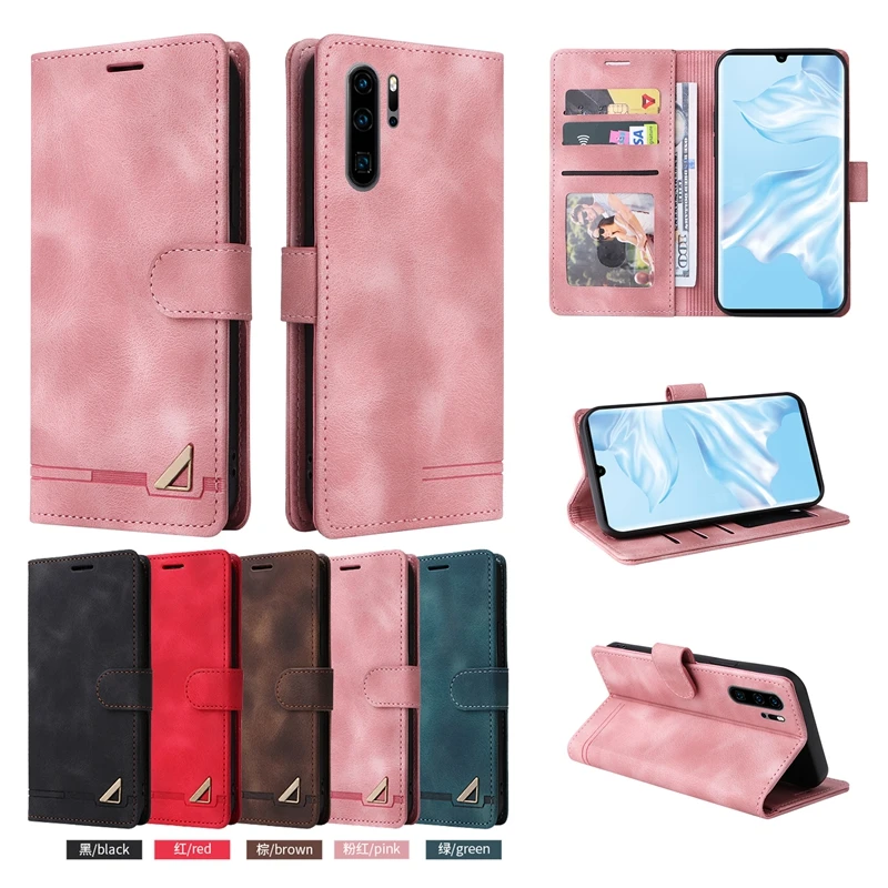 Portafoglio Custodia In Pelle Antifurto Per Huawei P30 P30 Lite P30 Pro P Smart Z Y7 2019 Y7 Pro Y6 2019 Y6 Pro Y5 2018 Honor 10 Lite