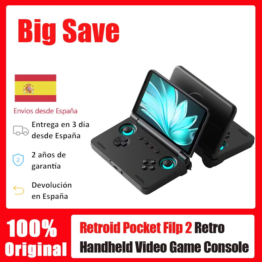 Retro konsola Retroid Pocket Flip 2 z EU za $218.4 / ~804zł