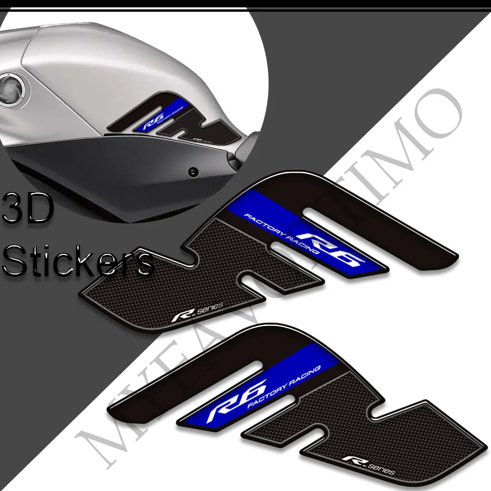 Tank Pad Stickers For YAMAHA YZF-R6 YZF R6 YZFR6 Decals Protector Side Grips Gas Fuel Oil Kit Knee 2017 2018 2019 2020 2021 2022 stickers for yamaha yzf r6 yzf r6 yzfr6 decals protector tank pad side grips gas fuel oil kit knee 2017 2018 2019 2020 2021 2022