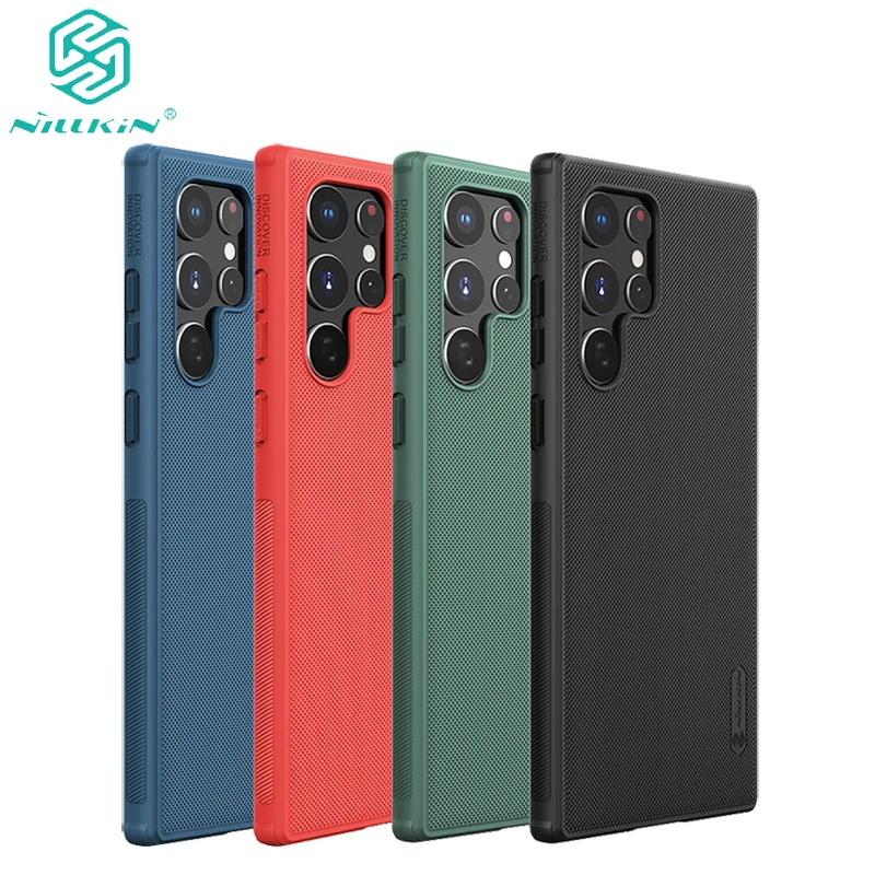 For Samsung S22 Ultra Case NILLKIN Super Frosted Shield Slim Hard PC Galaxy Plus Matte чехол Funda | Мобильные телефоны и