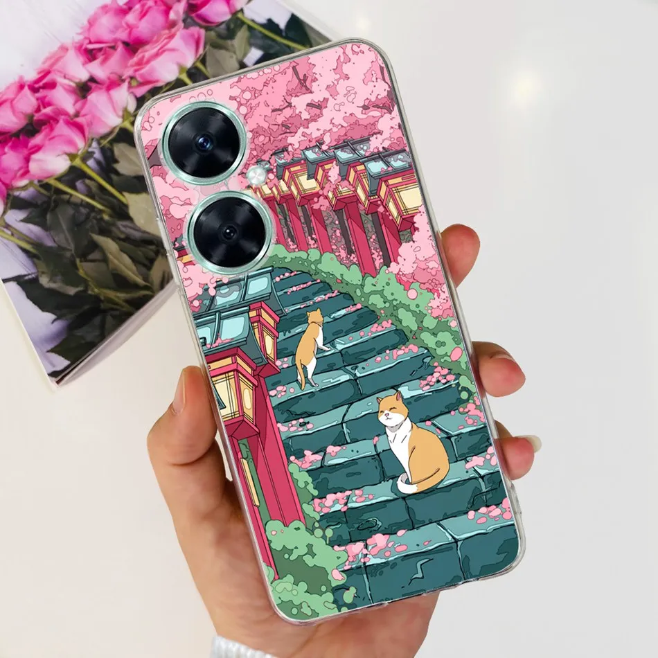 Fashion Elegant Pattern Soft Silicone TPU Phone Case