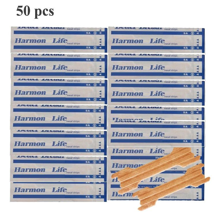 

50 шт., патч для носа для предотвращения храпа