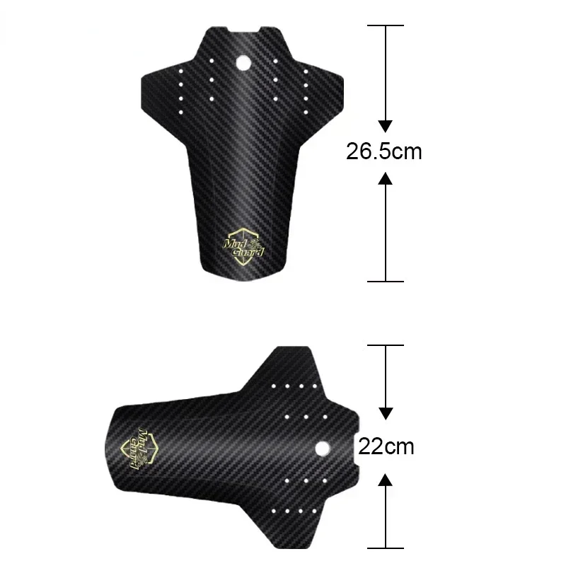 Bicycle Fender 1Pair Cycling Accessories Road Bike Carbon Fiber Mountain Bike MTB Fender Mud Guards