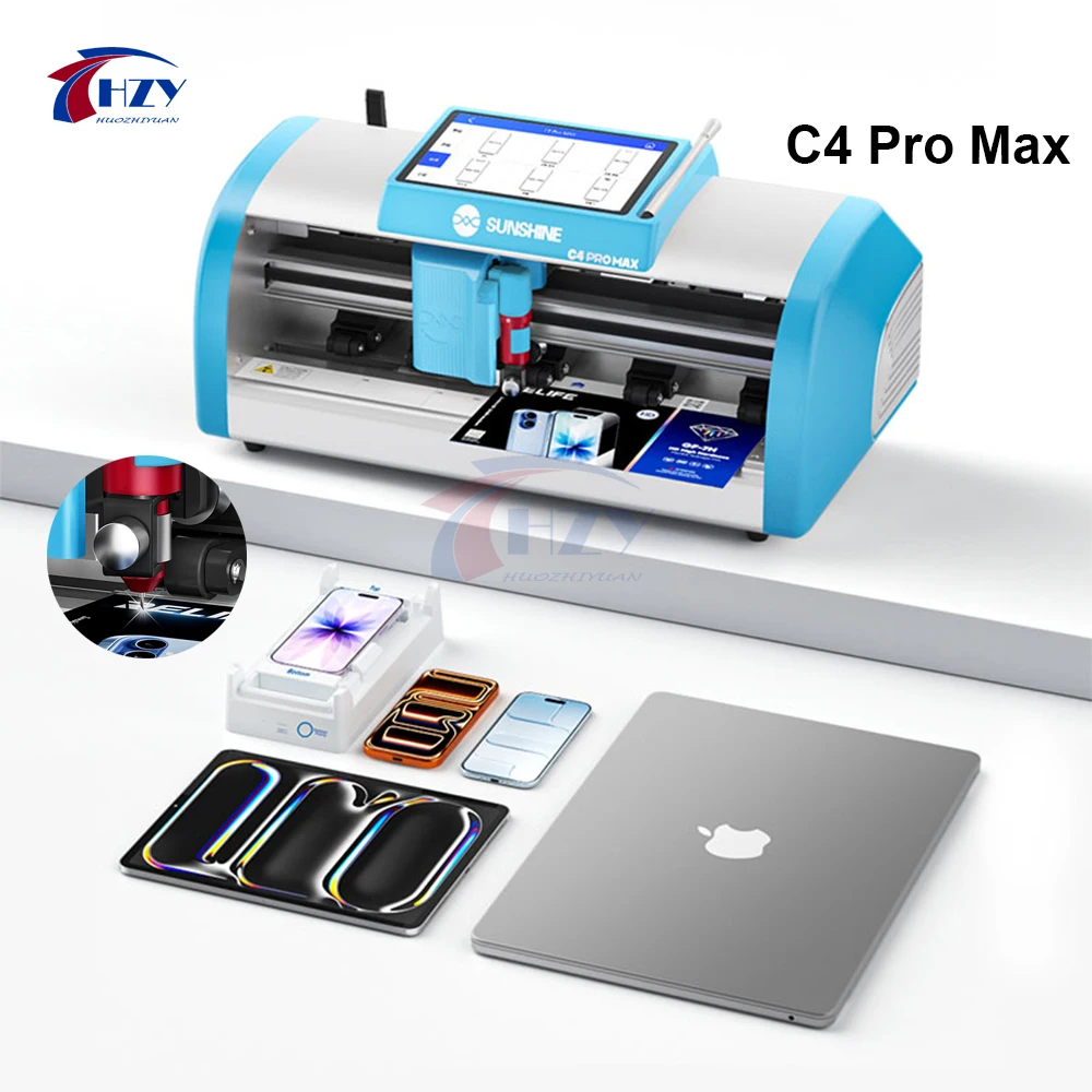 SUNSHINE C4 Pro Max Intelligent Blade-Pressure Film Cutting Machine ...
