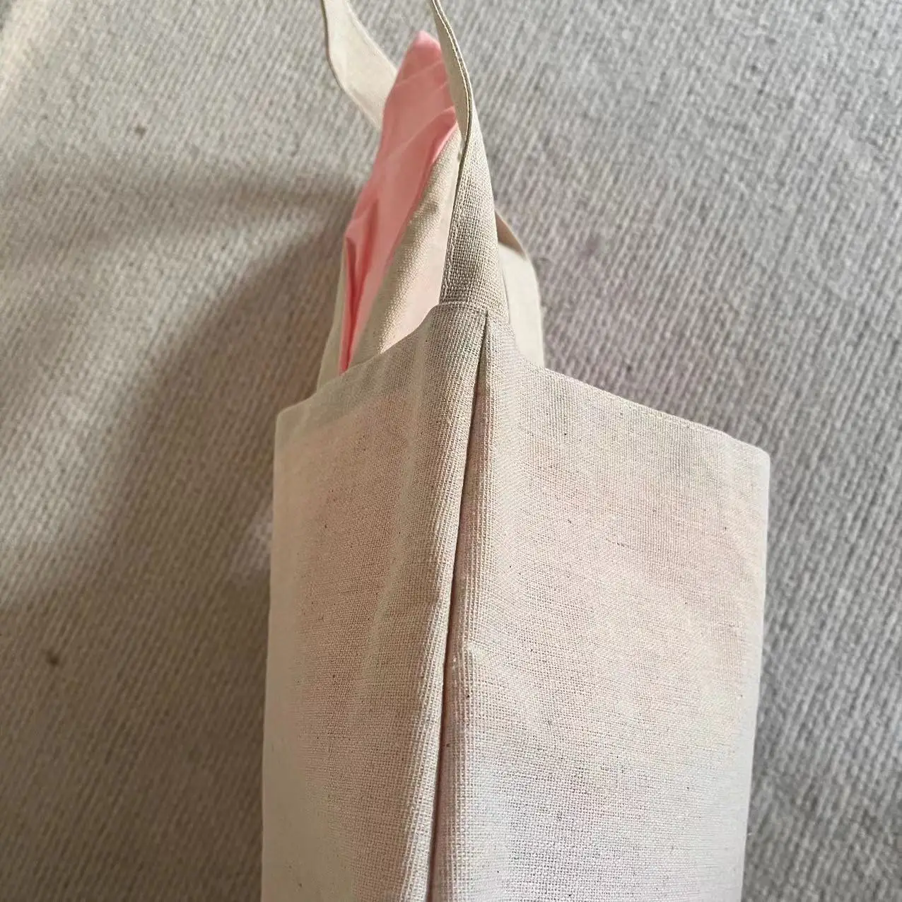 Jute Rabbit Gift Bag Easter Blanks Rabbit Pink Bunny Basket Egg New Unisex Party Favpr 1pc Blue Green Beige Boys Girls organza gift bags,party gift bags