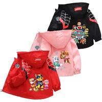 Spring Baby Boys Girls Coats Cartoon PAW Patrol Hoodies Jacket For Kids Sweatshirt Children Windbreaker Outerwear 1-10 Years 1