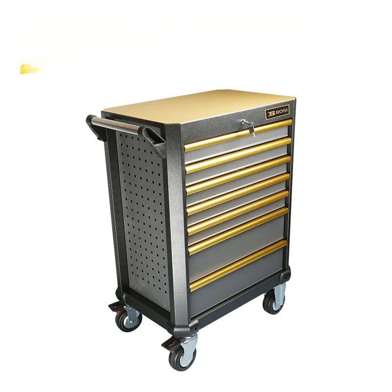 Mechanical Professional Tool Cabinet Organizer Workshop Wheeled Screwdrivers Trolley Tool Cabinet Large Tool Arrangement 5