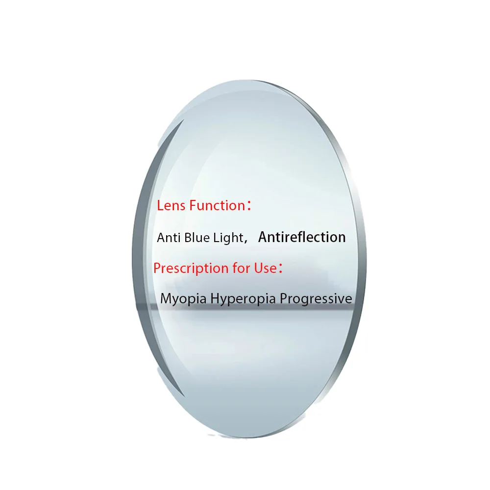  - ZENOTTIC Anti Blue Light Resin Lens1.56 1.61 1.67 1.74Optical Prescription Glasses Lens Myopia Hyperopia Progressive Thin Lenses