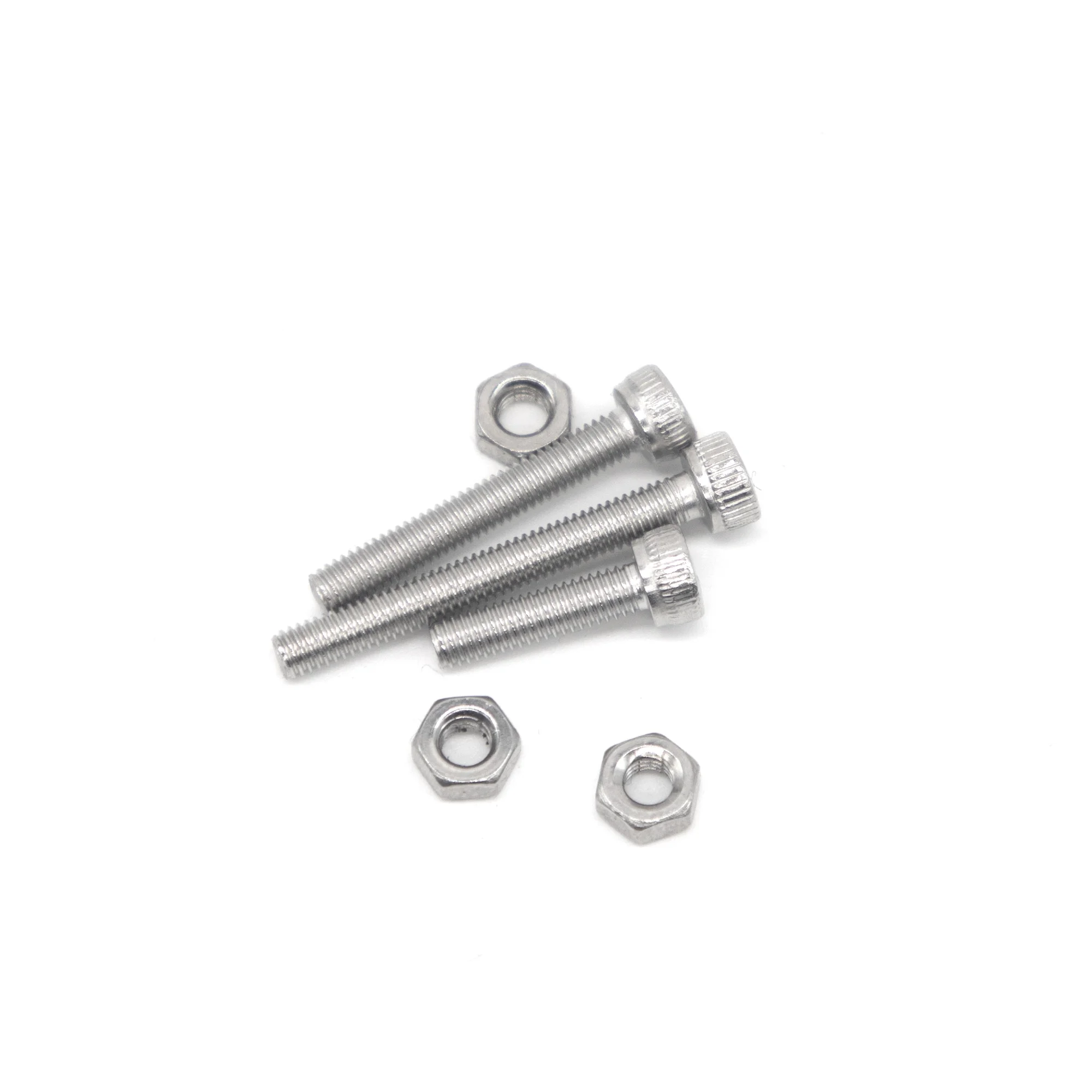 Hex Head Screw And Nut Set M3 Stainless Steel Screw Series For Small DIY Repair Projects 150PCS screw bolt nut set,stainless steel screws,hexagon socket head cap screw,hex nuts assortment kit