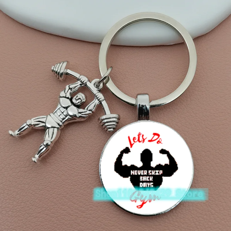 Gym Gift small barbell 45Lbs Bench Press Workout Gifts Gym Motivation  Weightlifting 28mm Keyring Men Car Gift - AliExpress