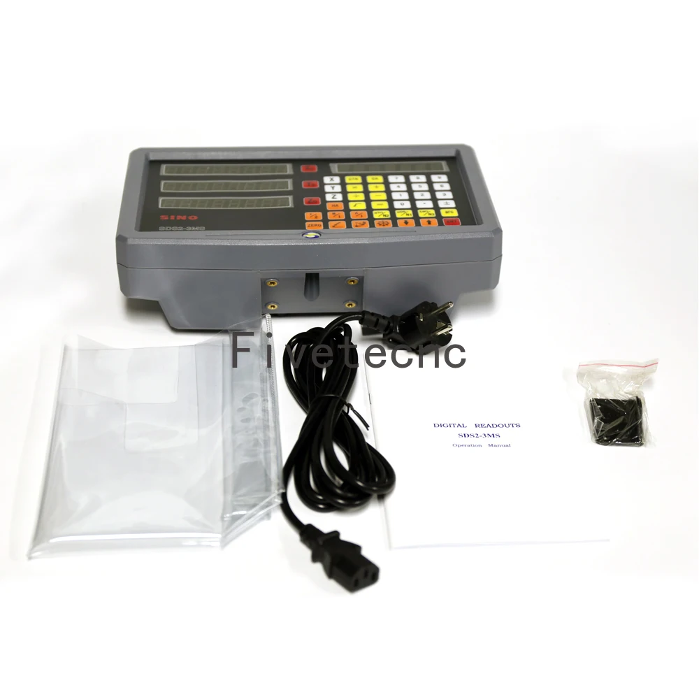 SINO 3 Axis SDS2-3MS Grating CNC Milling Digital Readout Display DRO SDS3MS Lathe Milling Machine Counter