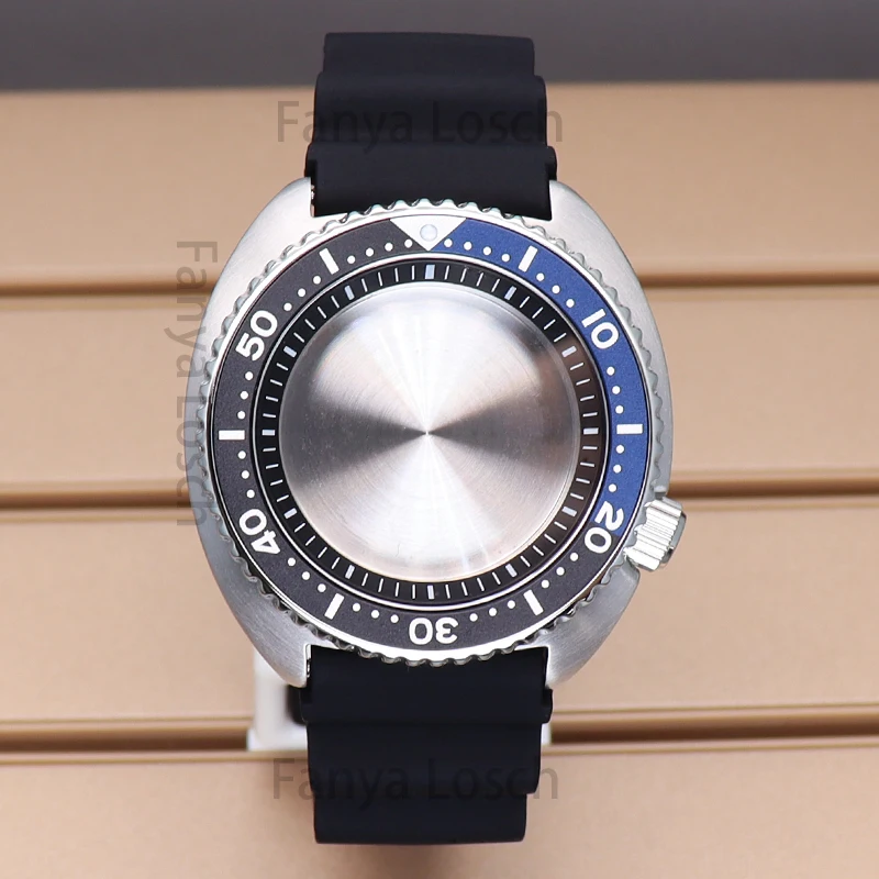 Custodia Skx Argento 45Mm Seiko Skx007 Skx013 Mod Seiko Tonno Turtle Nh35 Nh36 Movimento Cinturino In Silicone Quadrante 28.5Mm Impermeabile