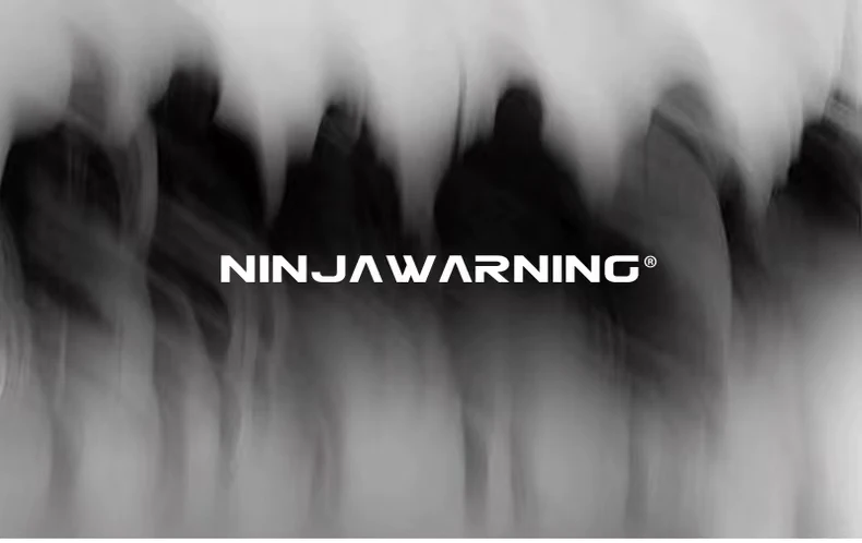 Ninja warning 24ss Horizontal top-front pockets Cargo pants  dwr coating material techwear