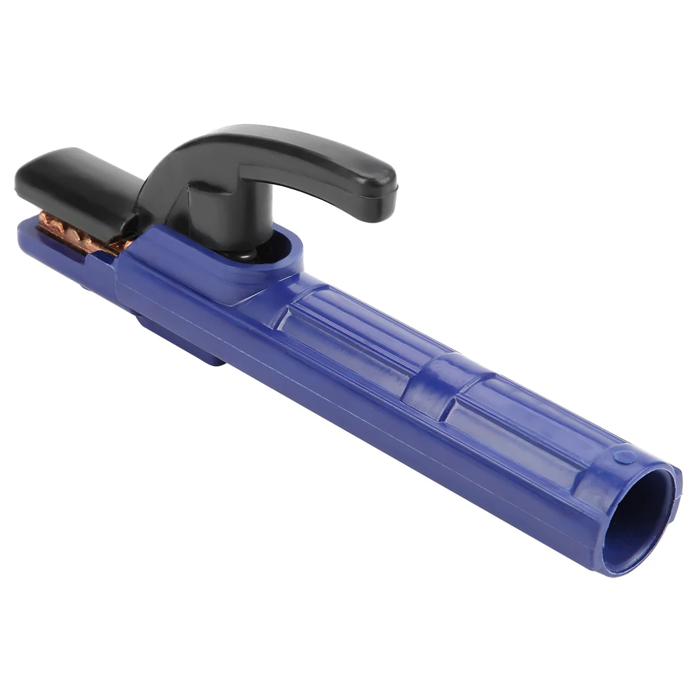 Welding Electrode Holder, 300A Electrode Holder Insulated Copper Welding Clamp for Machine