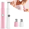 Facial Eyebrow Hair Remover for Women Rechargeable 2 in 1 Eyebrow Trimmer and Face Shavers for Painless Electric Hair Removal 1