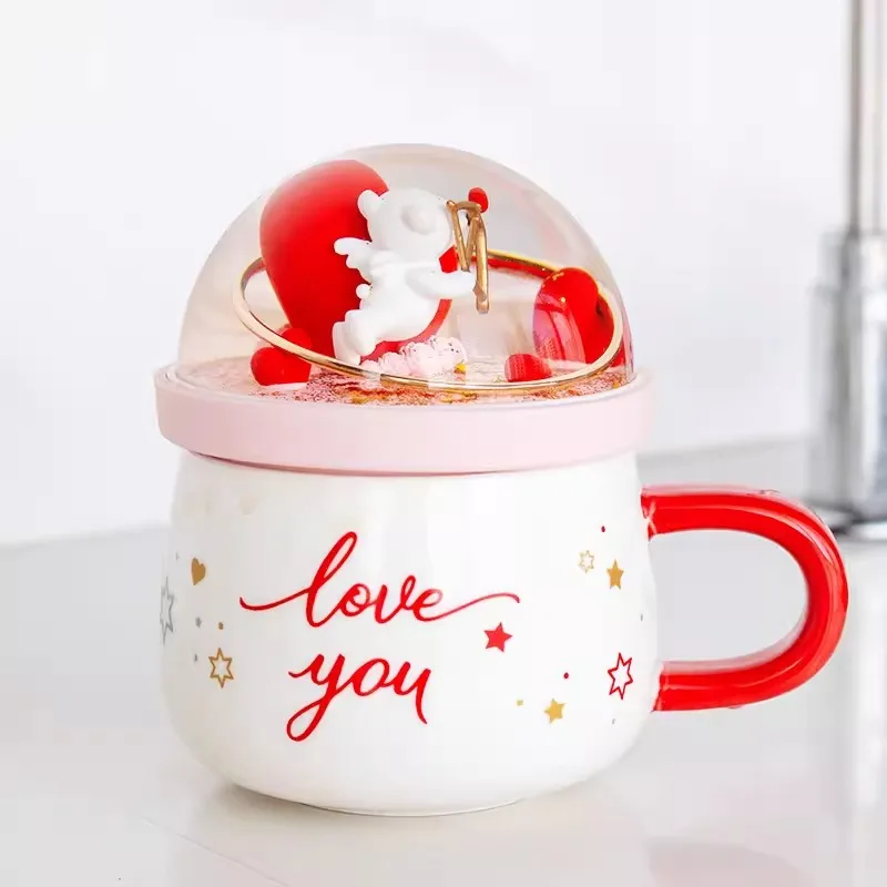 Prince's small crystal ball mug Lovers cup girl girlfriend birthday Valentine's Day gift 6