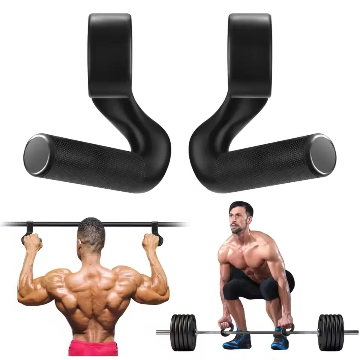 Gym Grade Grip Bar High Strength Nylon Double Hook Non-slip Wear-resistant Design Home Commercial Dual Purpose Trainer
