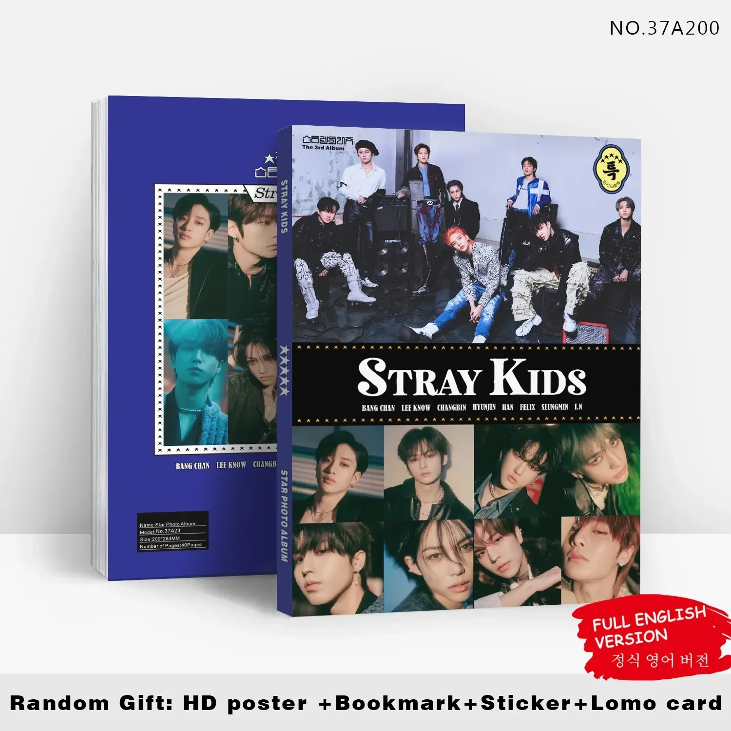 Kpop Idol Stray Kids Photo Album Hot Sale 5-star New Album Photo