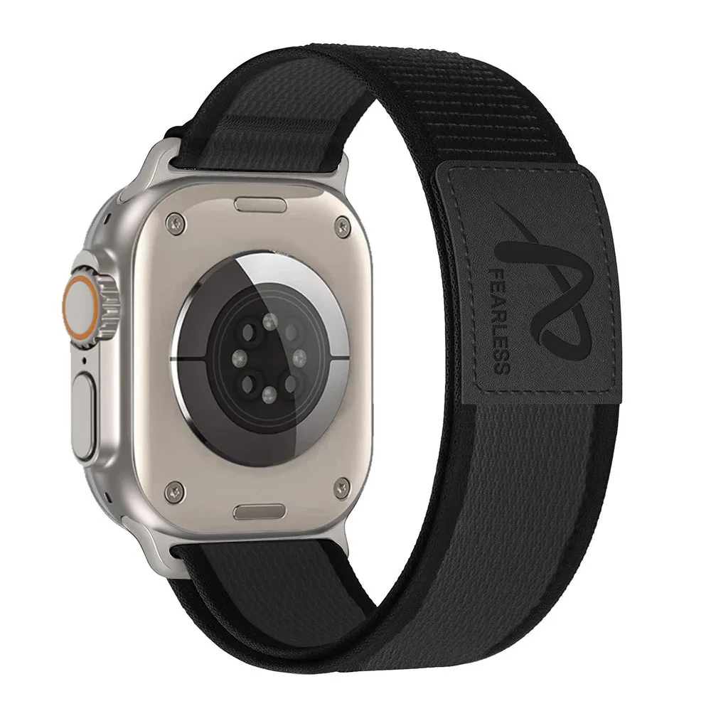 Trail+ Premium Leather Strap with Nylon Accents