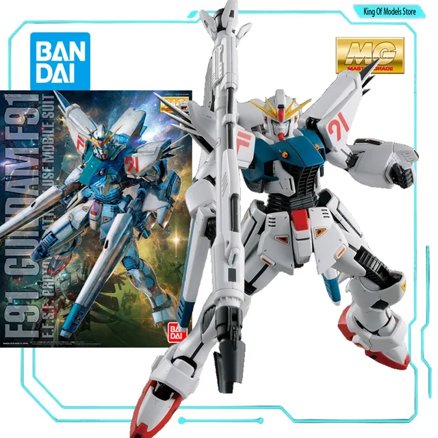 BANDAI - BANDAI 1/100 MGガンダムF91セット Amazon.com: Bandai Hobby - Gundam F91 - Gundam F91 (Ver 2.0