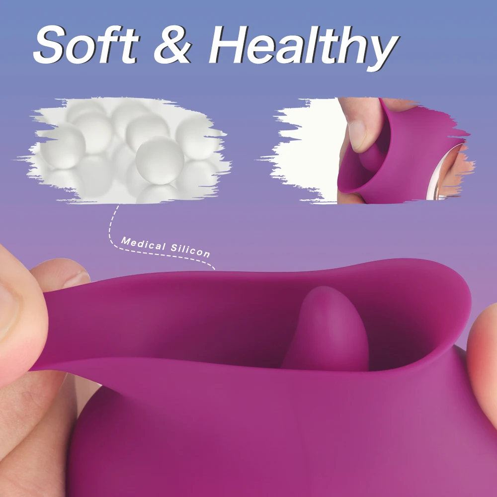 Vibrator Für Damen G-punkt Leckdildo Klitoris Und Brust Stimulator_voghion.com