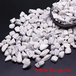 Natural Stone Crystal Gemstone Collection for Reiki Healing and Home Decor (White Howlite)