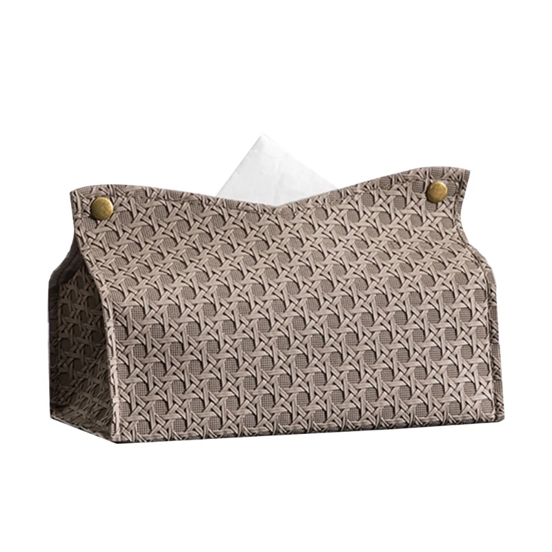 Tissue Box Tissue Holder Tissue Dispenser Napkin Holder for Bathroom Office C6UE