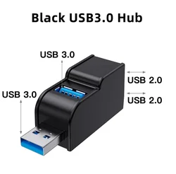 Compact USB Hub with 3 High - Speed Ports for Efficient Data Transfer (USB 3.0 HUB)