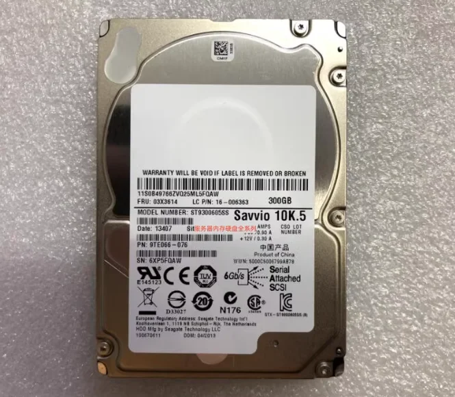 For 03X3614 ST9300605SS 300G 10K SAS 2 5 16005402 FRU hard drive