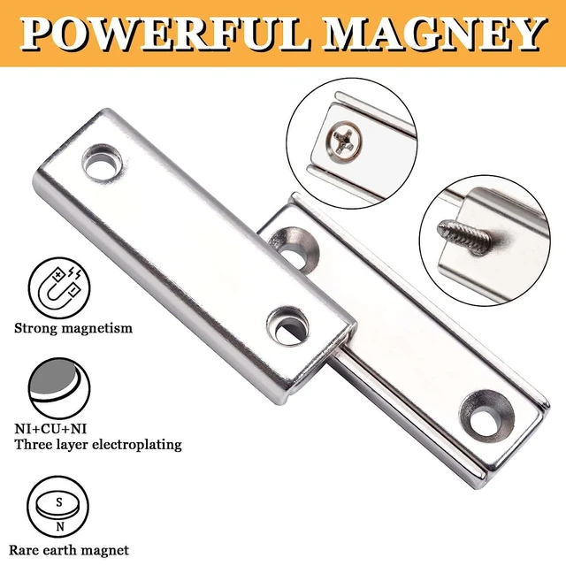 Countersunk pot magnet 40 mm 