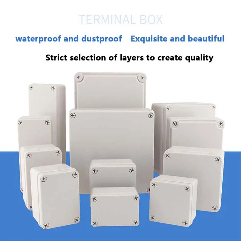 AG Series ABS Wire Junction Box Waterproof Electronic Safe Case Plastic Boxes Plastic Organizer IP67 Waterproof Enclosure Box electronic enclosure case,electrical junction box,electrical box