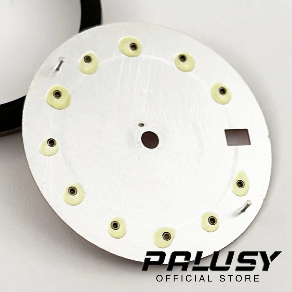 29mm Pink Watch Dial For NH35A 4R35 Movement Sterile Watch Faces Replacement Parts