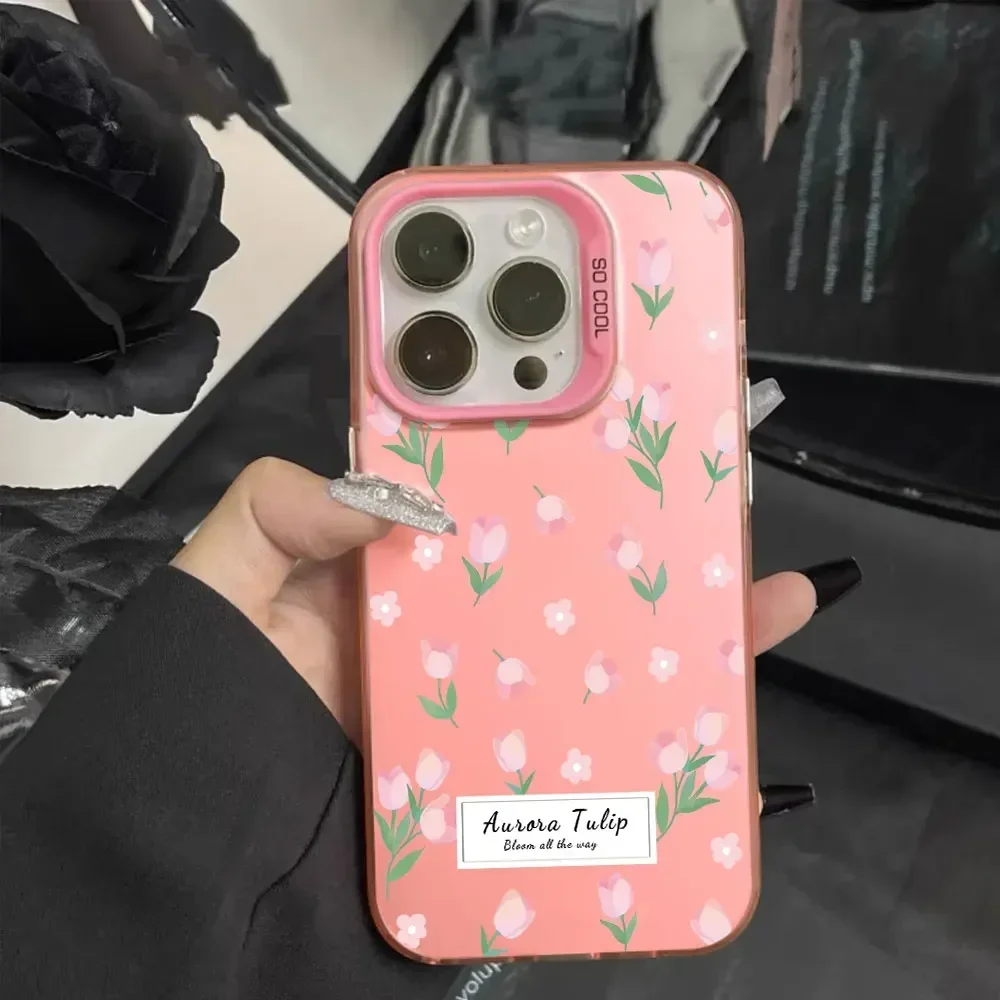 Fashion Tulip Design Phone Case - Durable and Stylish Cover