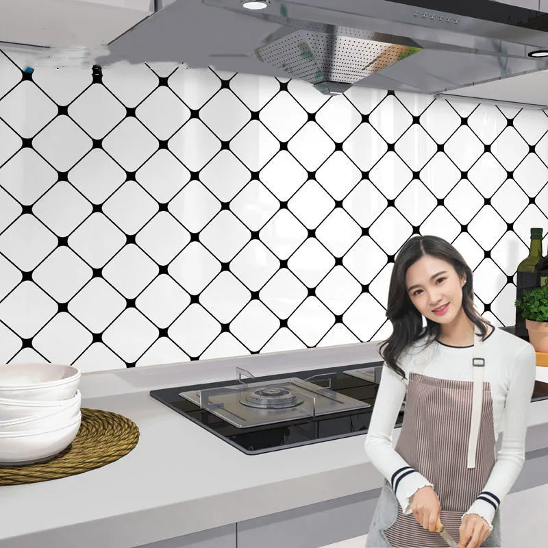 High Temperature Fireresistant Selfadhesive Paper Kitchen Stove Wall