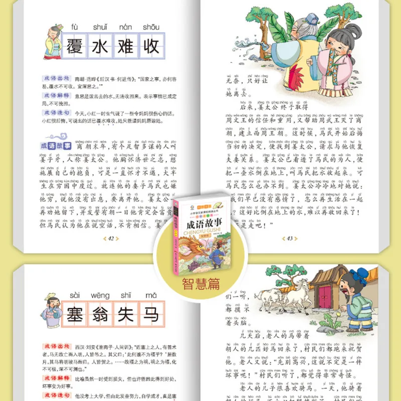 Рисунок 5 - Книга с изображениями китайского идиома мудрости