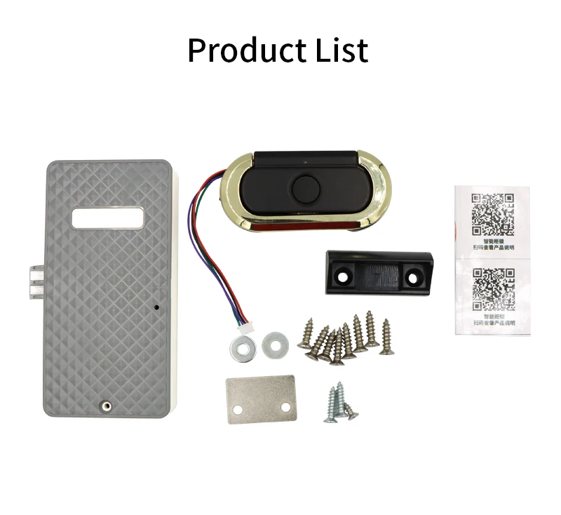 Fingerprint Drawer Lock Cabinet Lock Invisible Keyless Unlock Electronic Fingerp