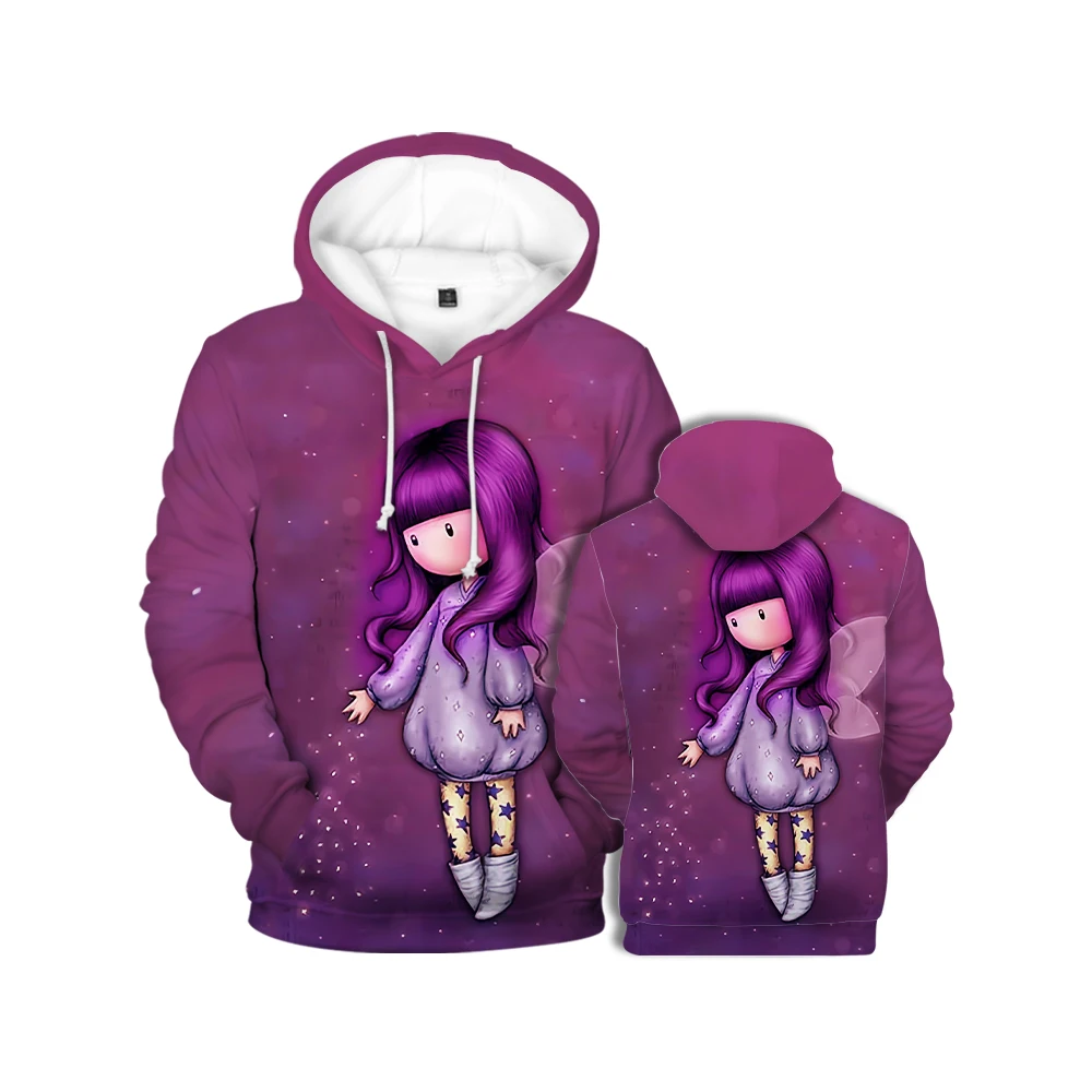 

Autumn and winter Gorjuss3D printed hooded sweater men and women unisex pullovers autumn fashion casual street couple wear