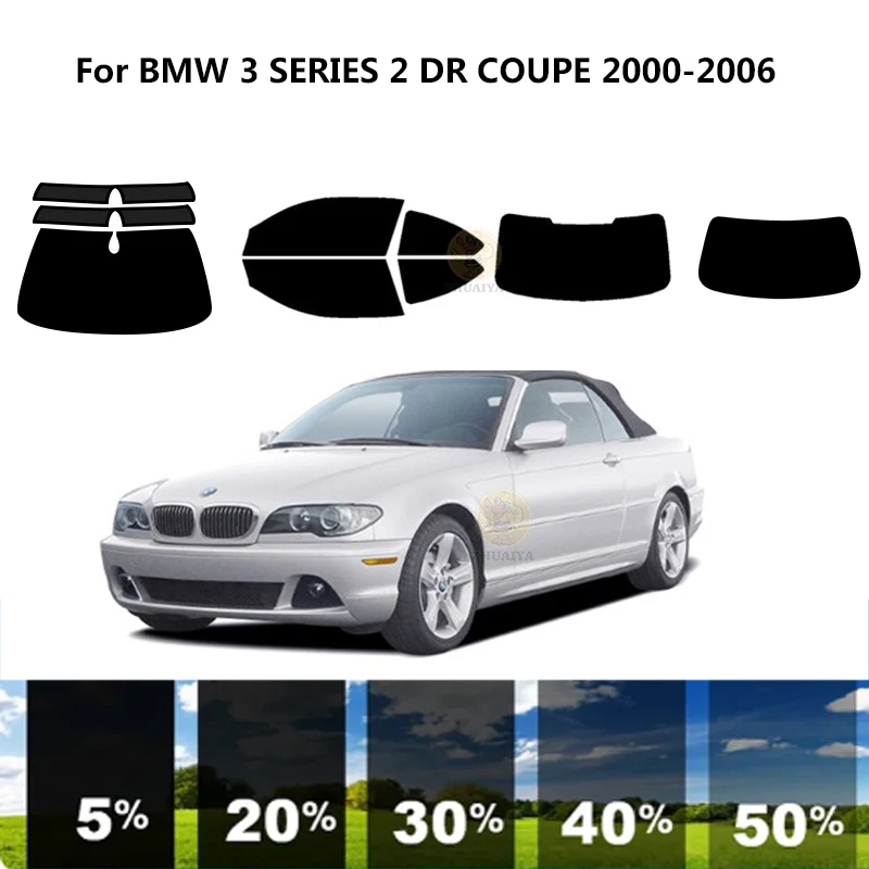 

Precut nanoceramics car UV Window Tint Kit Automotive Window Film For BMW 3 SERIES E46 2 DR COUPE 2000-2006