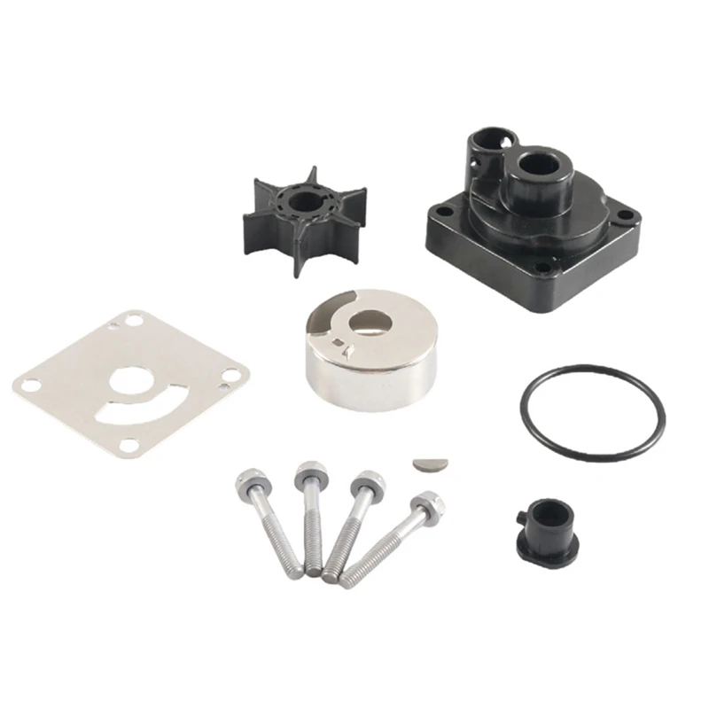 6L2-W0078-00-00 Outboard Motor Water Pump Impeller Repair Kit With Housing For Yamaha 20Hp 25Hp 6L2-W0078-00 18-3431 marine water pump