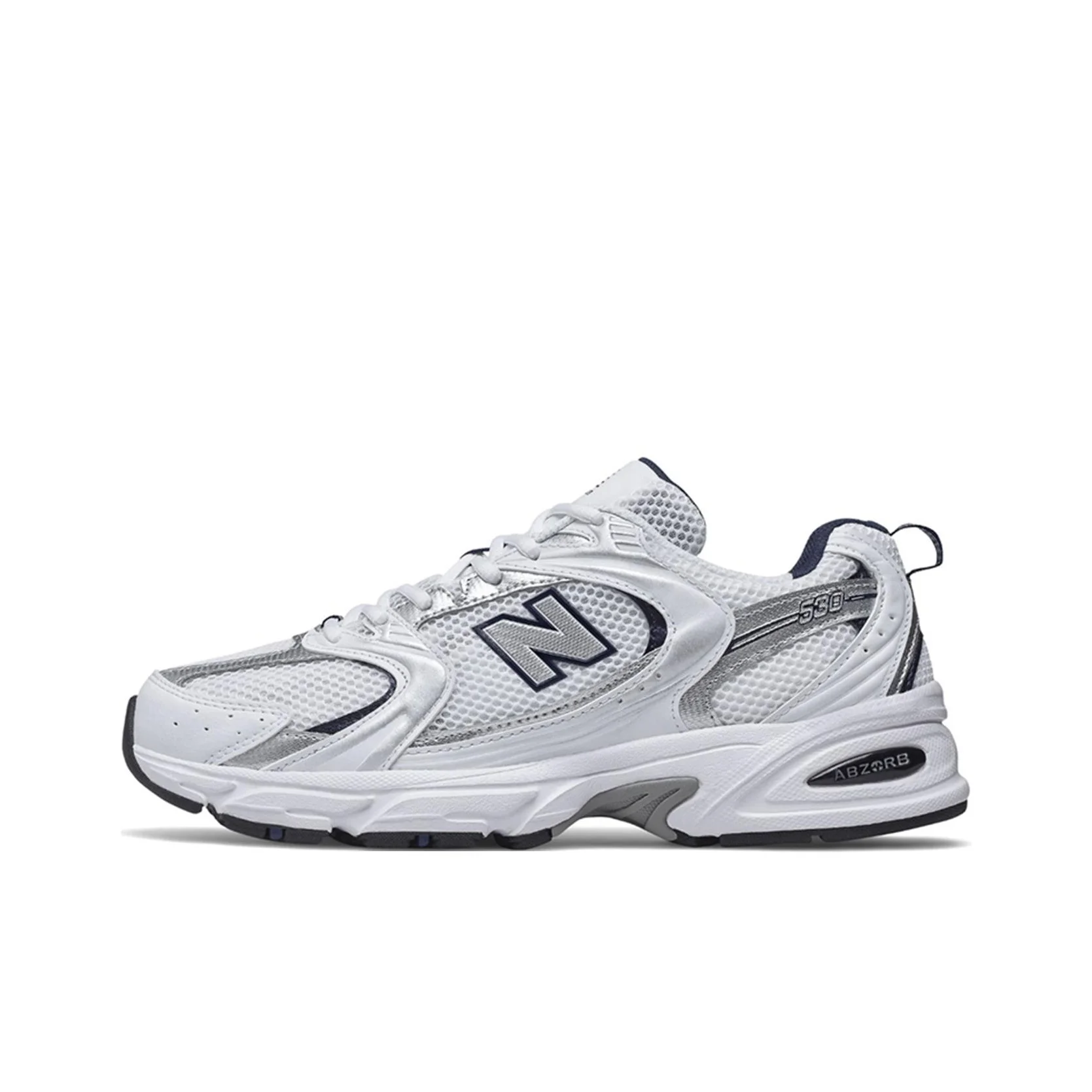 נעלי ריצה נוחות ומדויקות New Balance NB 530 עם רשת בד סינטטי נמוכה לגברים ונשים