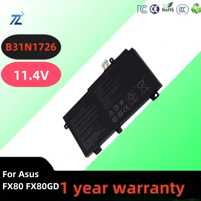 

Genuine Laptop Battery Factory Price B31n1726 Notebook Battery For Asus Fx80 Fx80gd Fx86 Fx86fm Fx86fe Fx504 Fx505 Series